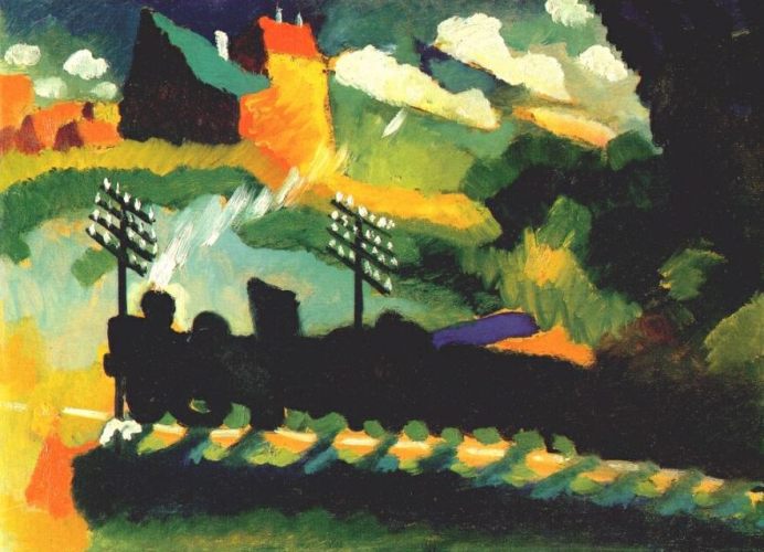 Vassily_Kandinsky,_1909_-_Murnau_train_et_château